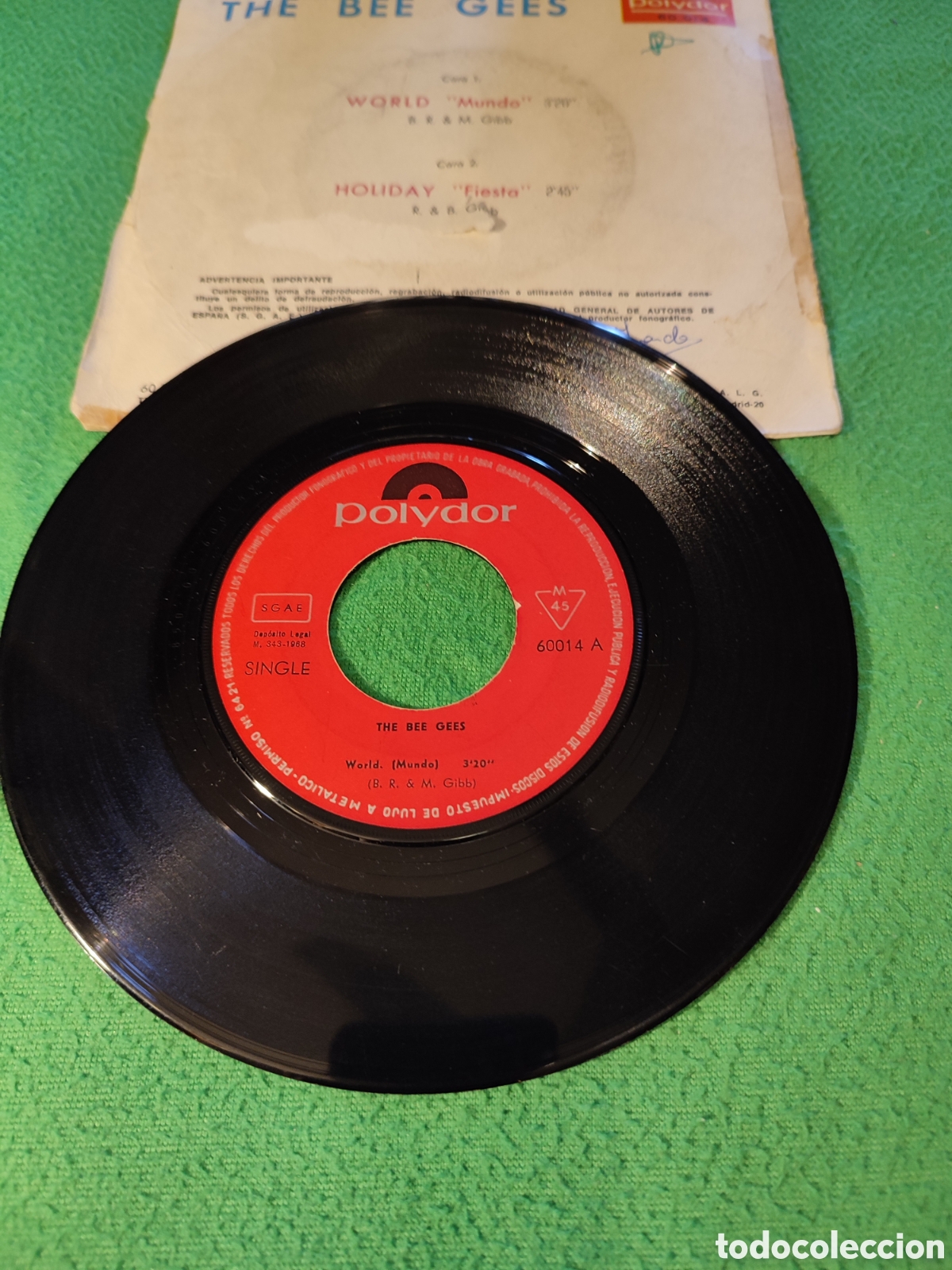 Discos de vinilo: The Bee Gees - World - Foto 2