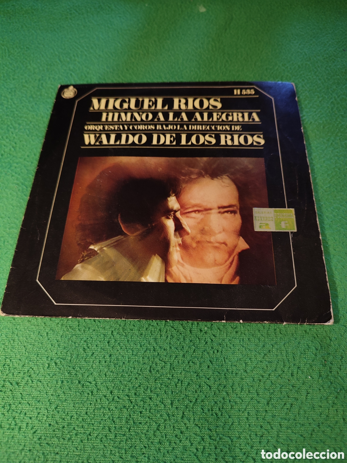 Discos de vinilo: Miguel R&iacute;os - Himno de la alegr&iacute;a - Foto 1