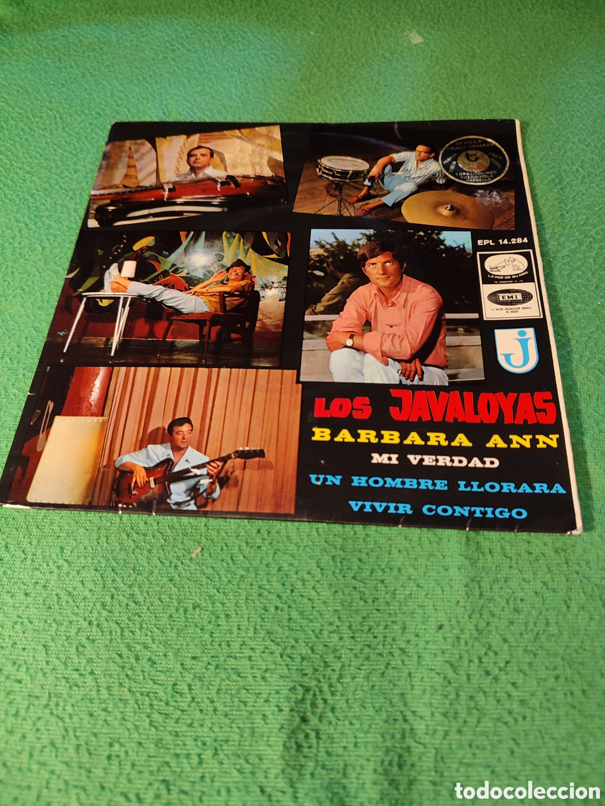 Discos de vinilo: Los Javaloyas - Barbara Ann+ 3 - Foto 1