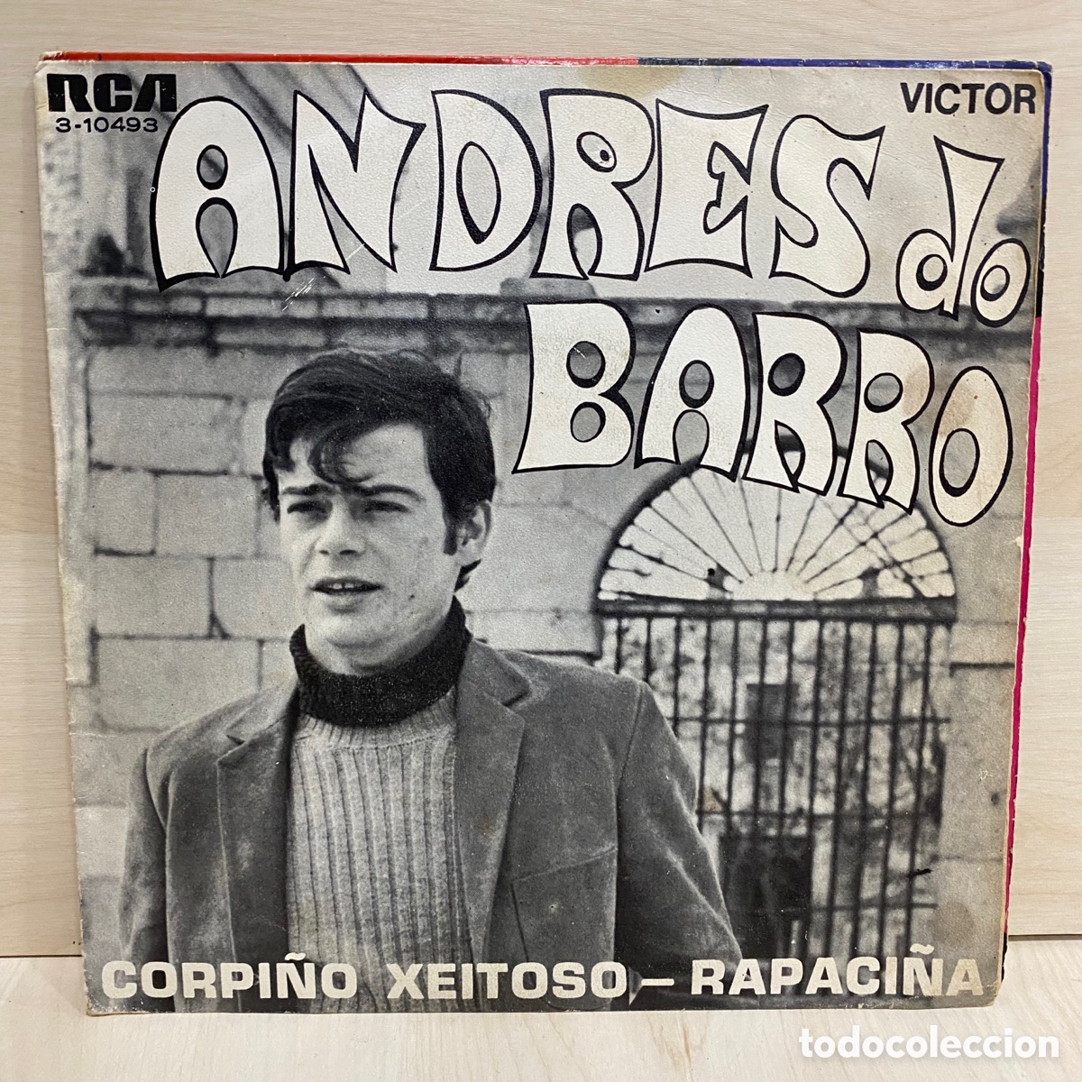 Discos de vinilo: Andr&eacute;s Do Barro - Corpi&ntilde;o Xeitoso / Rapaci&ntilde;a (7&rdquo;, Single) - Foto 1