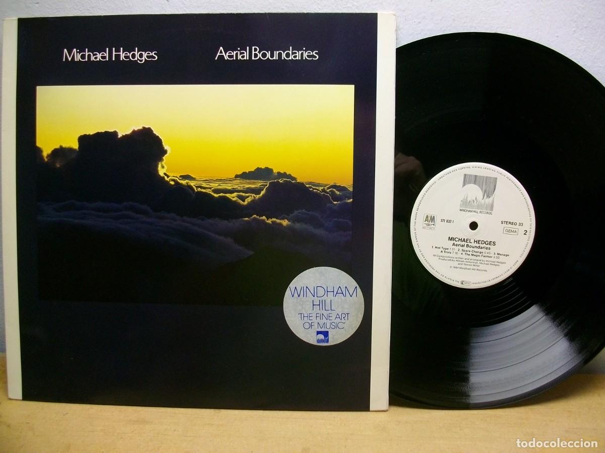 Discos de vinilo: Michael Hedges : Aerial Boundaries - 1984 LP - Foto 1