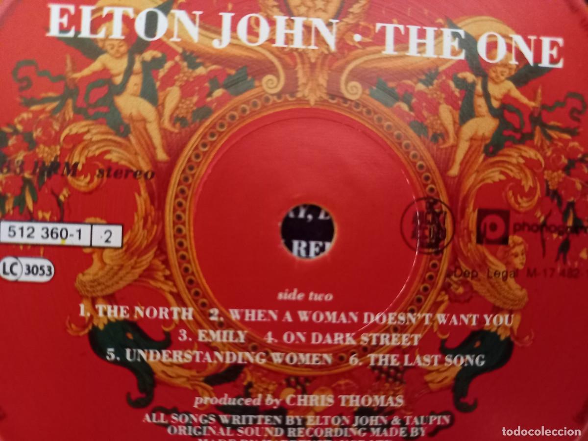 Discos de vinilo: ELTON JOHN - THE ONE - LP - 1992 - Foto 3