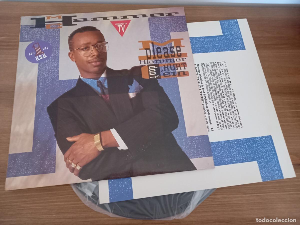 Discos de vinilo: M.C. HAMMER - PLEASE HAMMER DON&acute;T HURT EM - LP - 1990 - Foto 1