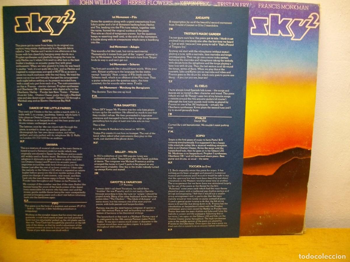 Discos de vinilo: Sky &ndash; Sky 2 - 1980 LP - Foto 4