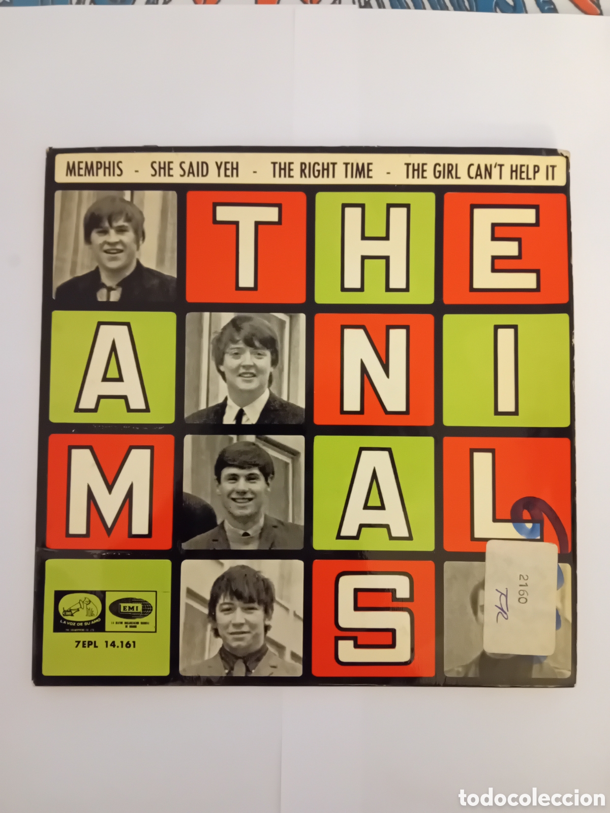 Discos de vinilo: THE ANIMALS. MEMPHIS. THE RIGHT TIME - Foto 1
