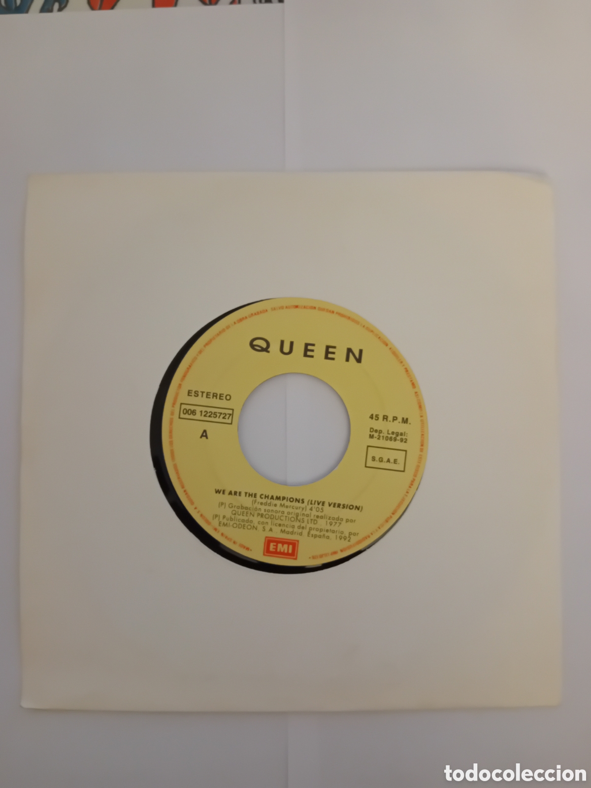 Discos de vinilo: QUEEN. WE ARE THE CHAMPIONS - Foto 2