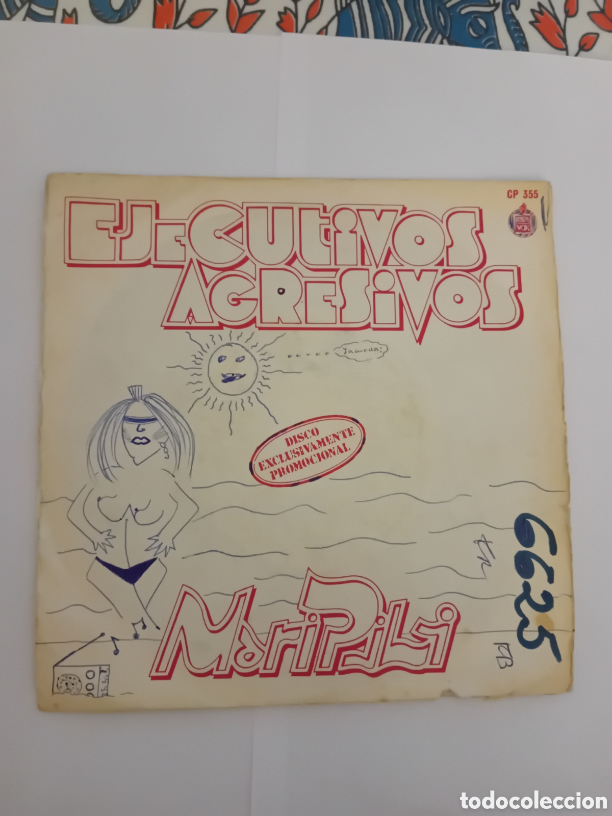 Discos de vinilo: EJECUTIVOS AGRESIVOS. MARI PILI - Foto 1