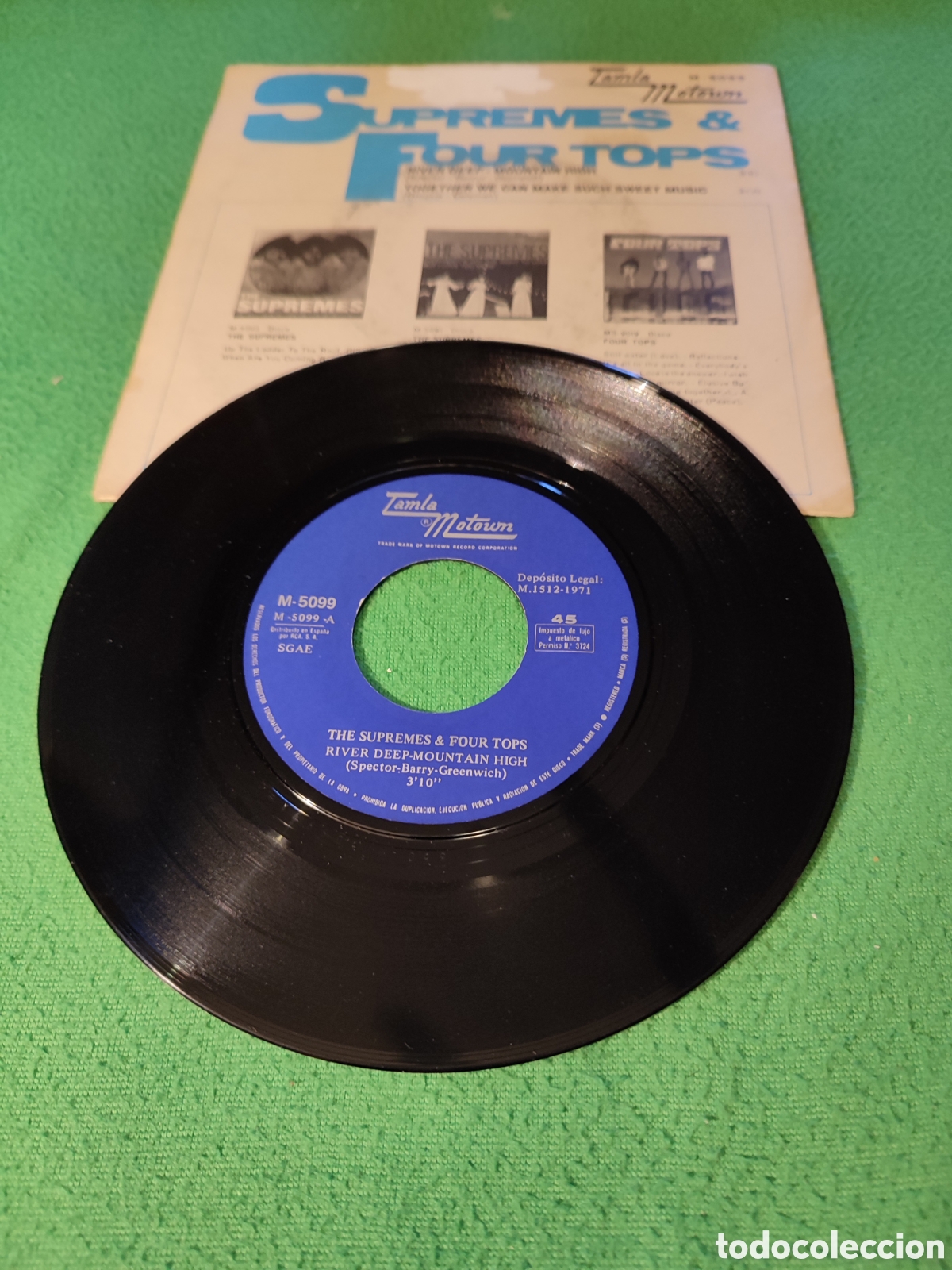 Discos de vinilo: Supremes & Four Tops - River Deep mountain high - Foto 2