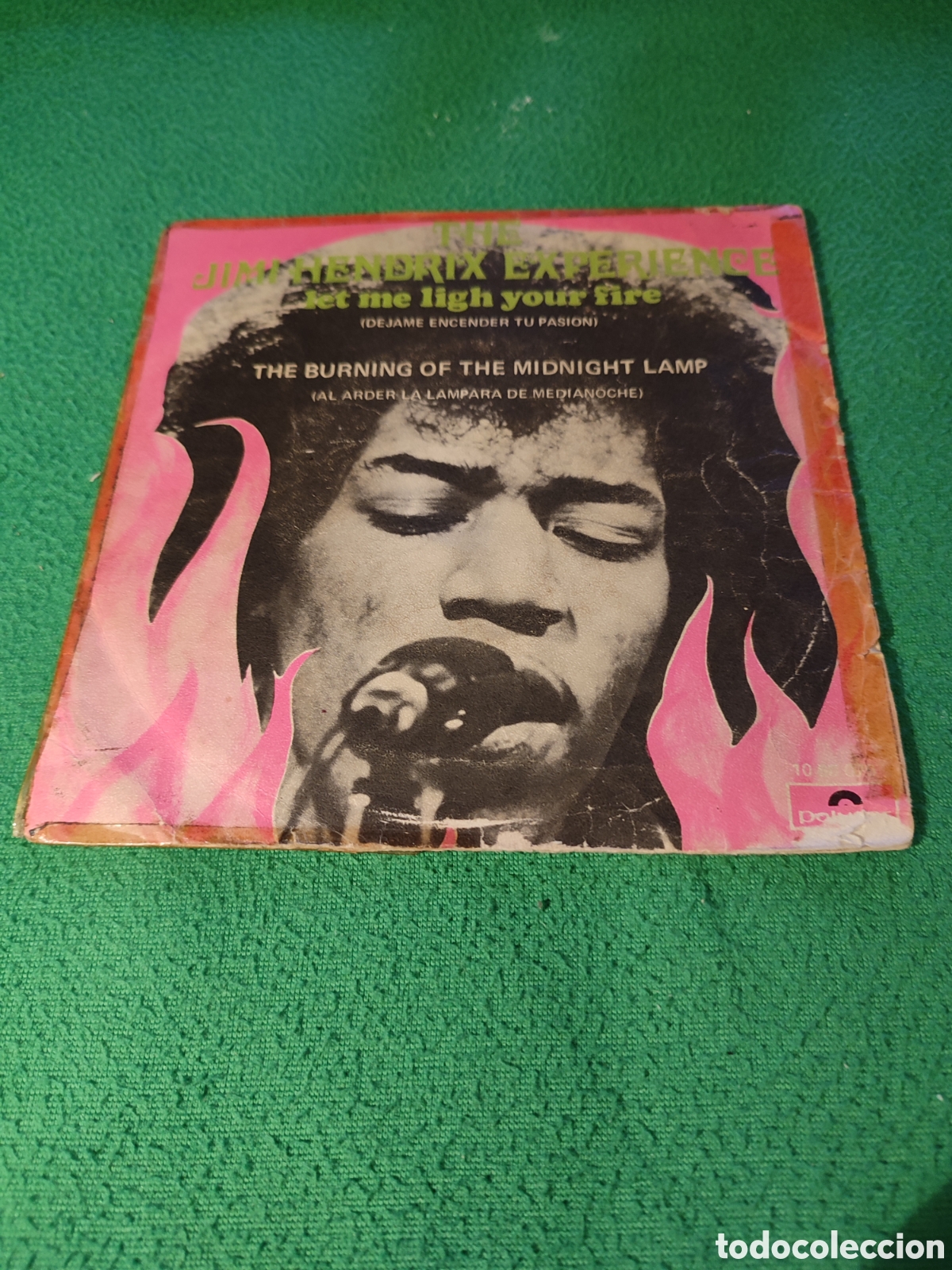 Discos de vinilo: Jimi Hendrix Experience - Let me light your fire - Foto 1