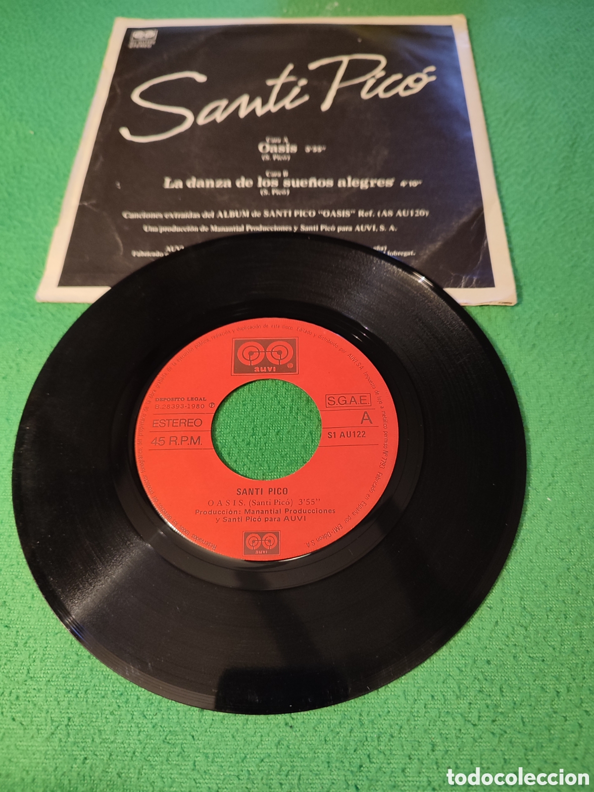 Discos de vinilo: Santi Pic&oacute; - Oasis - Foto 2