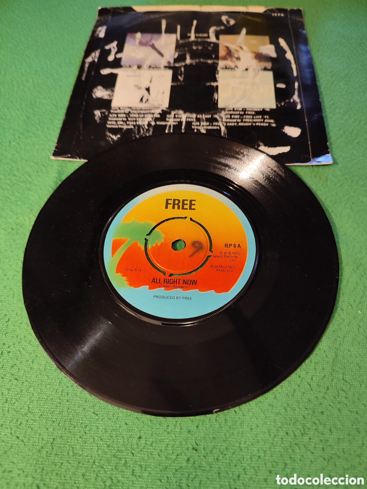 Discos de vinilo: Free - All right now + 2 - Foto 2