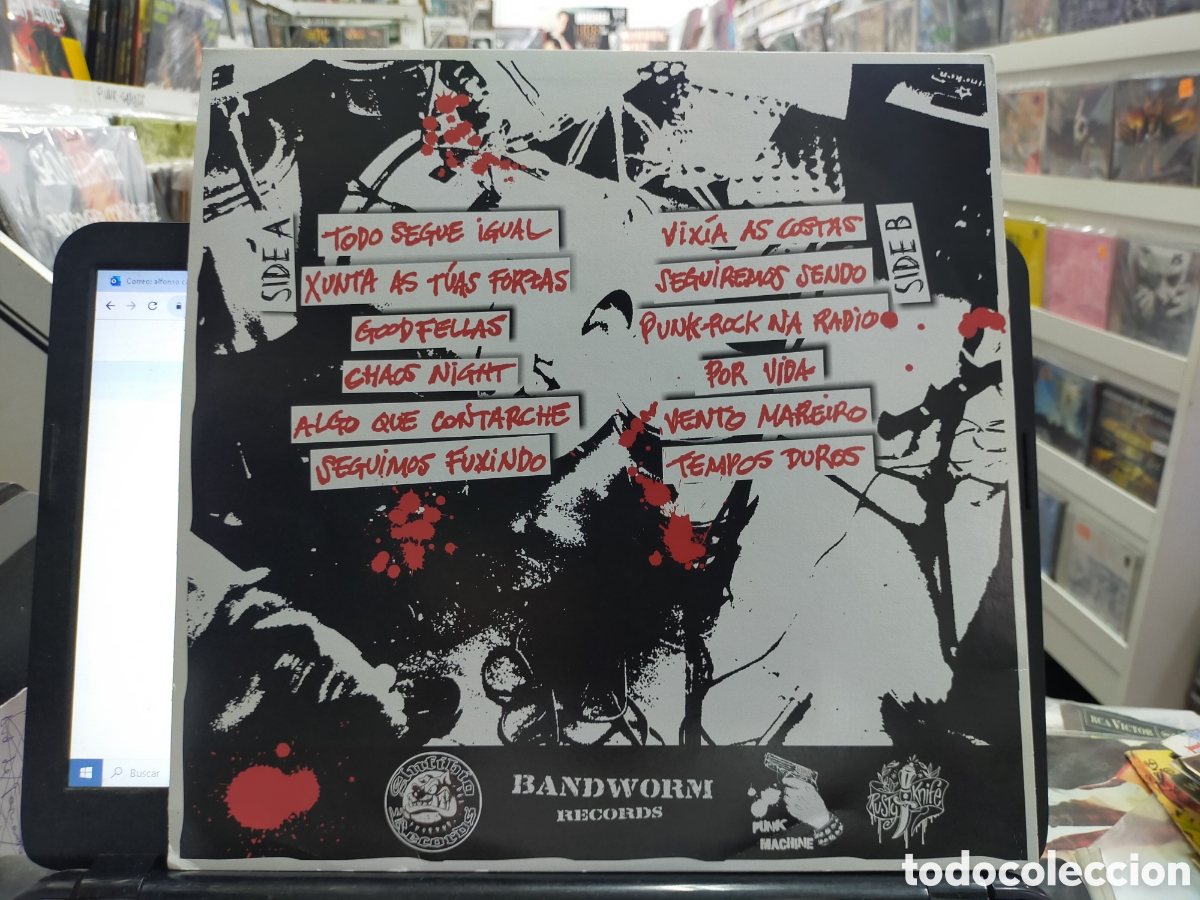 Discos de vinilo: Skarmento lp - Foto 2