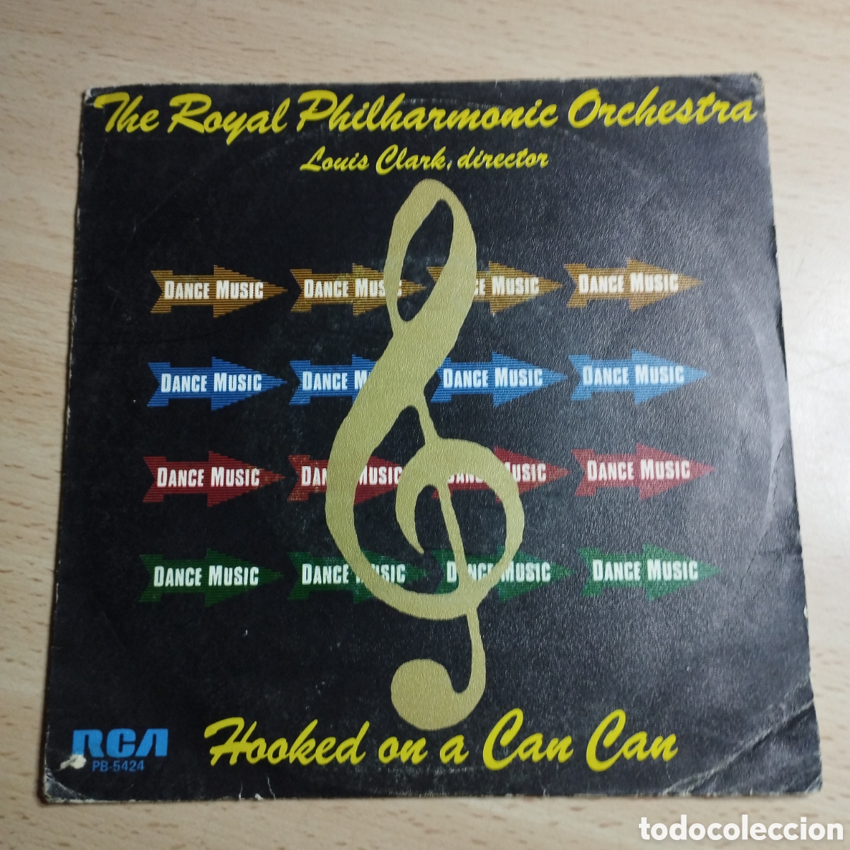 Discos de vinilo: Single 7&rdquo; The Royal philharmonic Orchestra 1982 Hooked on a Can Can - Foto 1