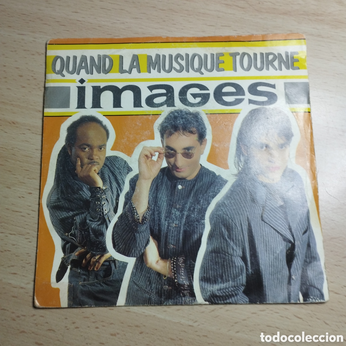 Discos de vinilo: Single 7&rdquo; Images 1988 France . Quand la musique tourne