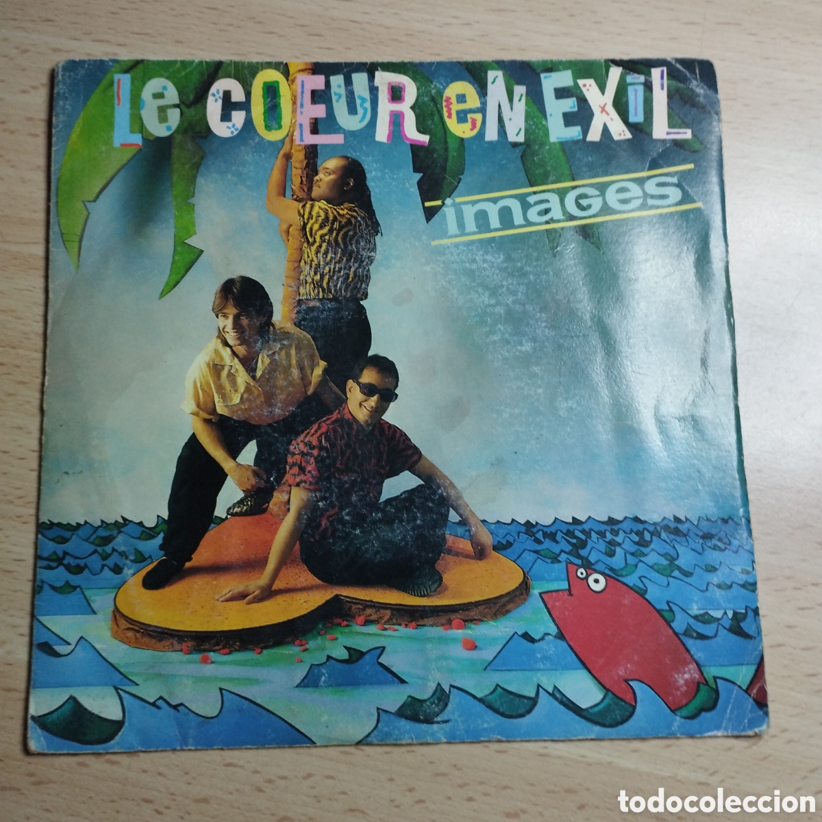 Discos de vinilo: Single 7&rdquo; Images 1987 France. Le coeur en exil.