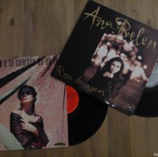 Discos de vinilo: LOTE 2 LP VINILO - ANA BELEN - ROSA DE AMOR Y FUEGO - A LA SOMBRA DE UN LEON
