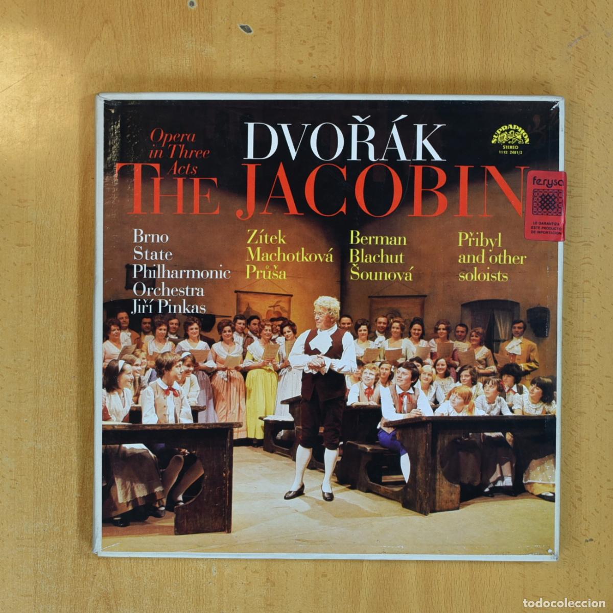 Discos de vinilo: DVORAK - THE JACOBIN - BOX 3 LP + LIBRETO - Foto 1