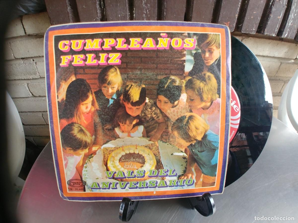 Discos de vinilo: FELIZ CUMPLEA&Ntilde;OS-SINGLE VALS DEL ANIVERSARIO - Foto 1