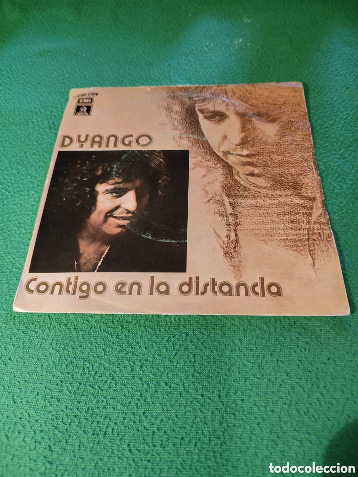 Discos de vinilo: Dyango - Contigo en la distancia - Foto 1