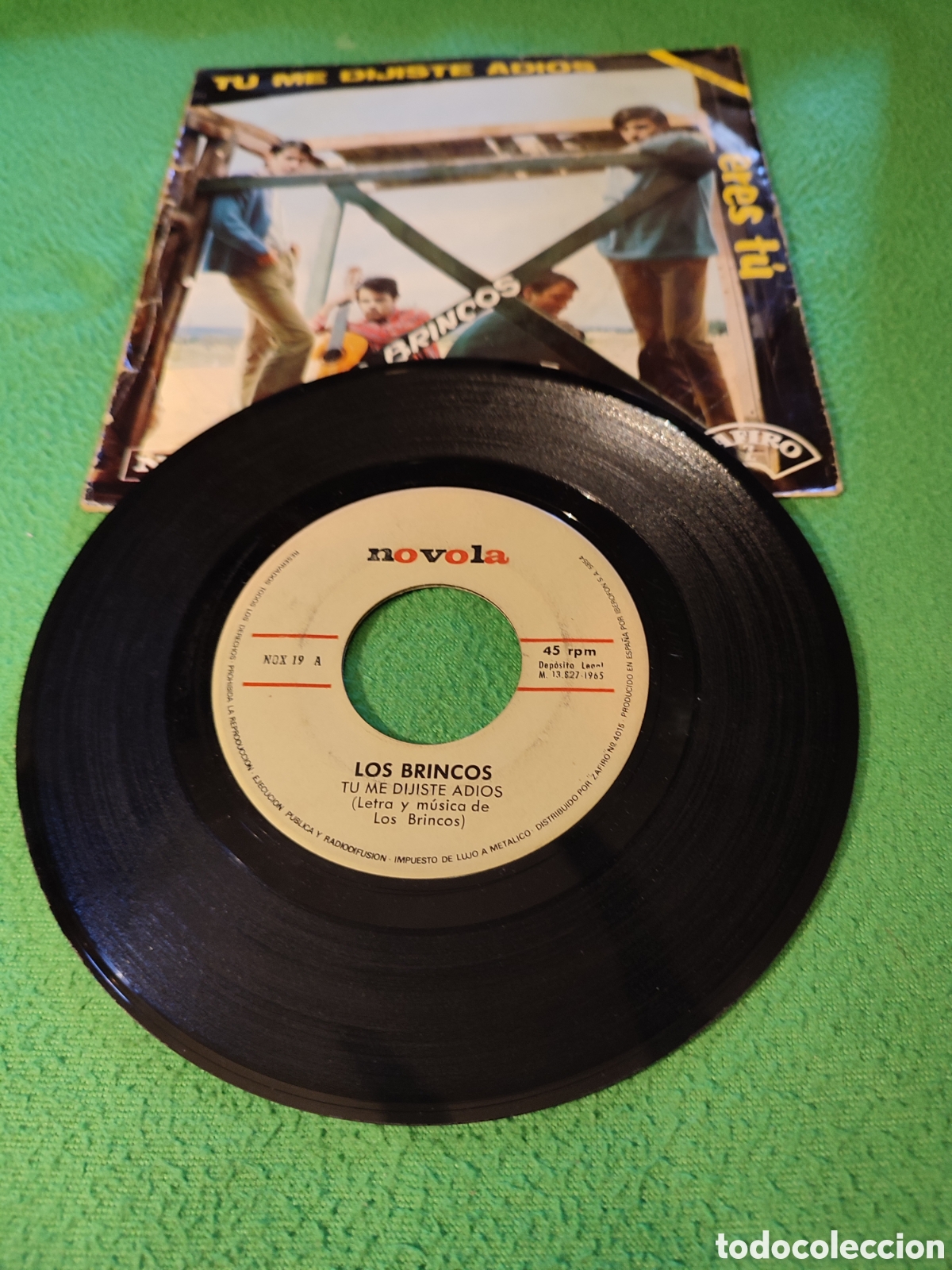 Discos de vinilo: Los Brincos - Tu me dijiste adi&oacute;s - Foto 2