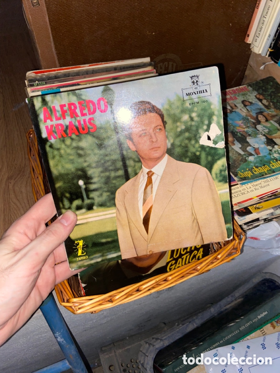 Discos de vinilo: Vinilo peque&ntilde;o ALFREDO kraus - Foto 1