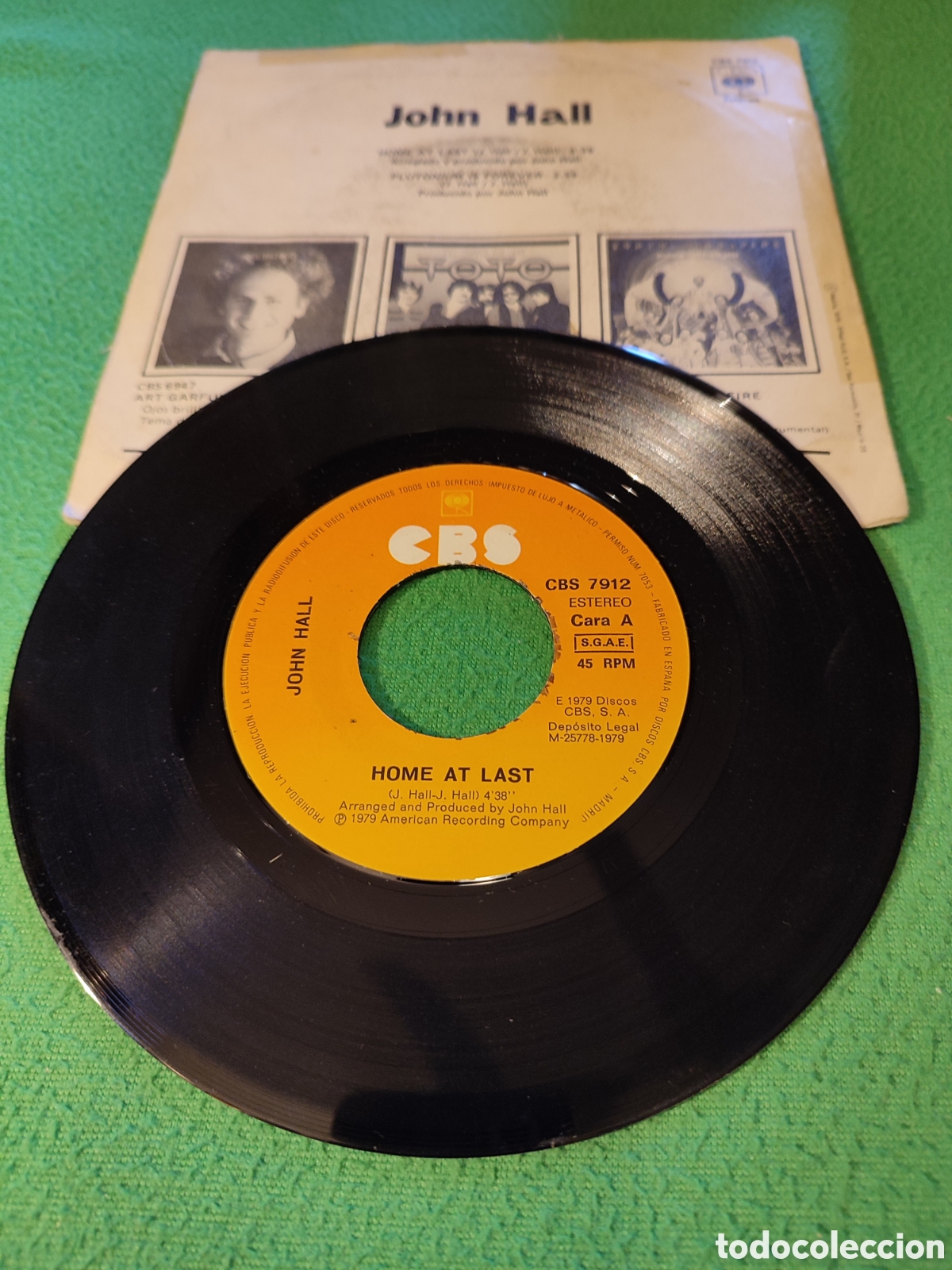 Discos de vinilo: John Hall - Home at last - Foto 2