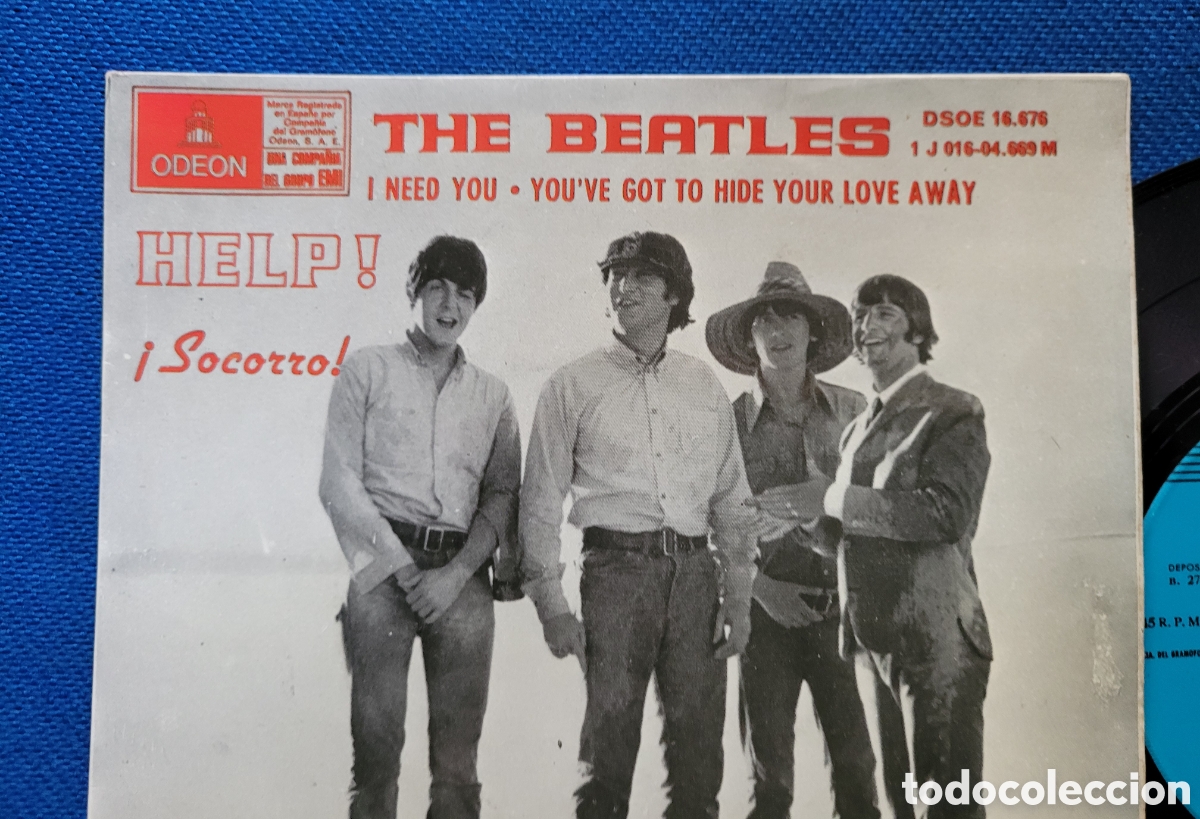 Discos de vinilo: BEATLES SINGLE EP RE EDICION ORIGINAL SIN USO - Foto 3