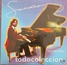 Discos de vinilo: Sandro - Hoy Como Ayer (Belter, 1981) - Foto 1