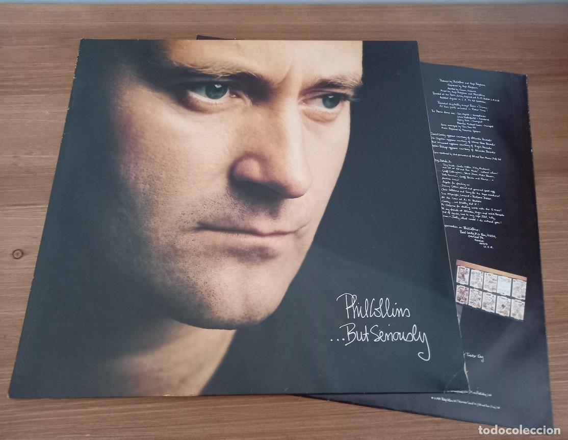 Discos de vinilo: PHIL COLLINS - ...BUT SERIOUSLY - LP - 1989 - Foto 1