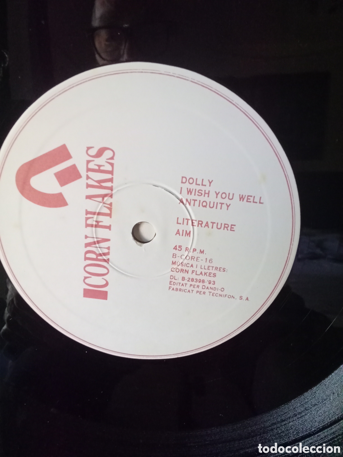 Discos de vinilo: CORN FLAKES 1993 B.Core Records - Foto 4
