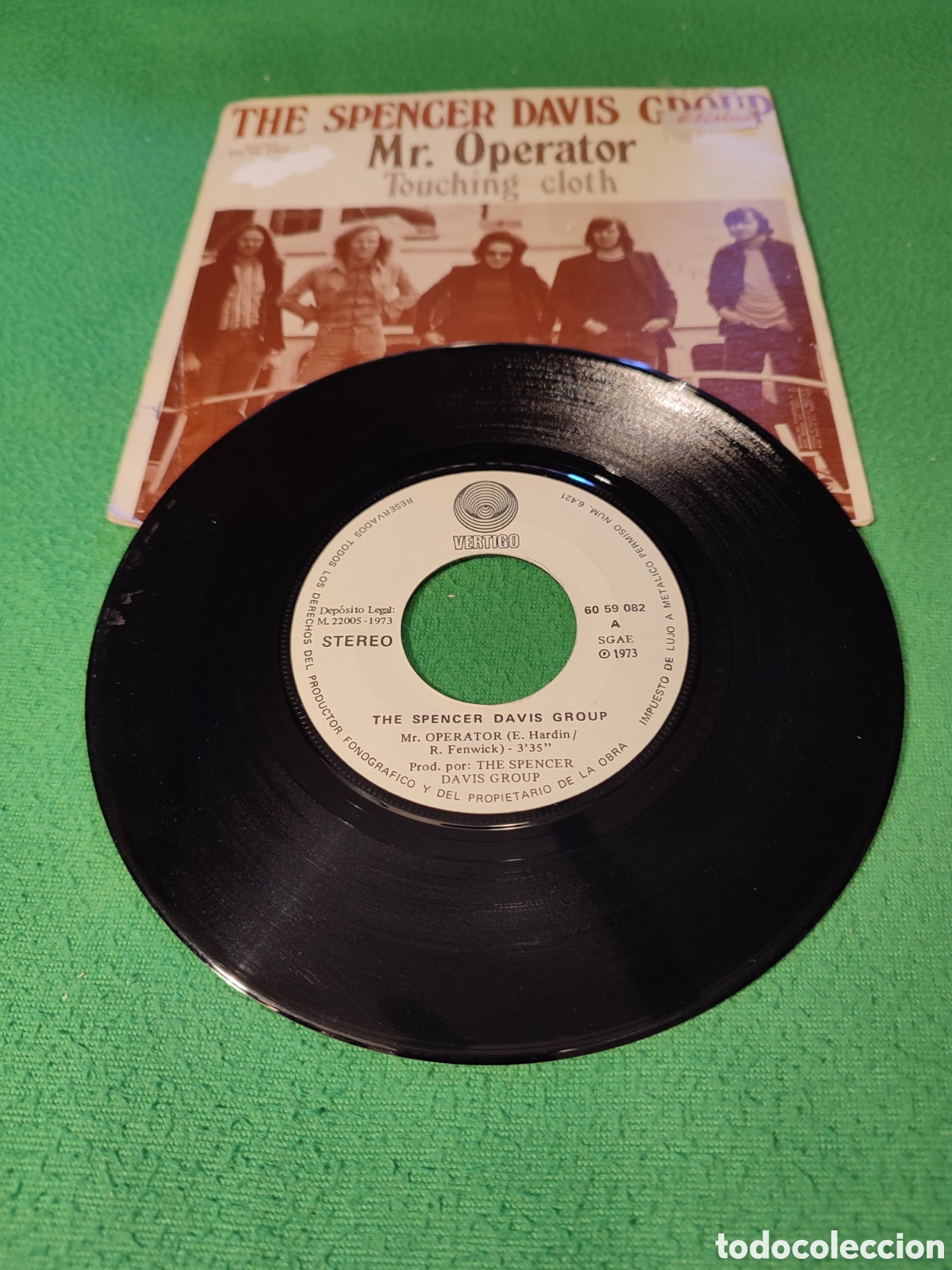 Discos de vinilo: The Spencer Davis Group - Mr. Operator - Foto 2