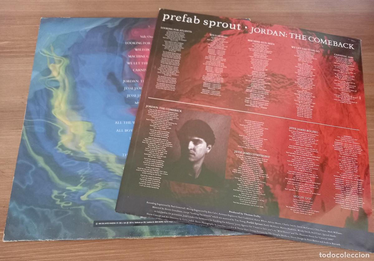 Discos de vinilo: PREFAB SPROUT - JORDAN: THE COMEBACK - LP - 1990 - Foto 2