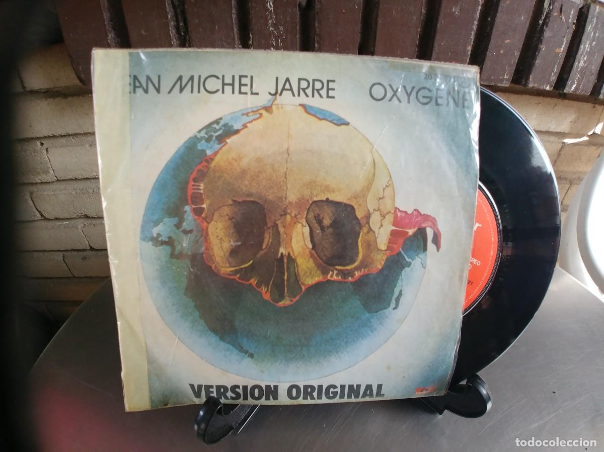 Discos de vinilo: JEAN MICHEL JARRE-SINGLE OXYGENE - Foto 1
