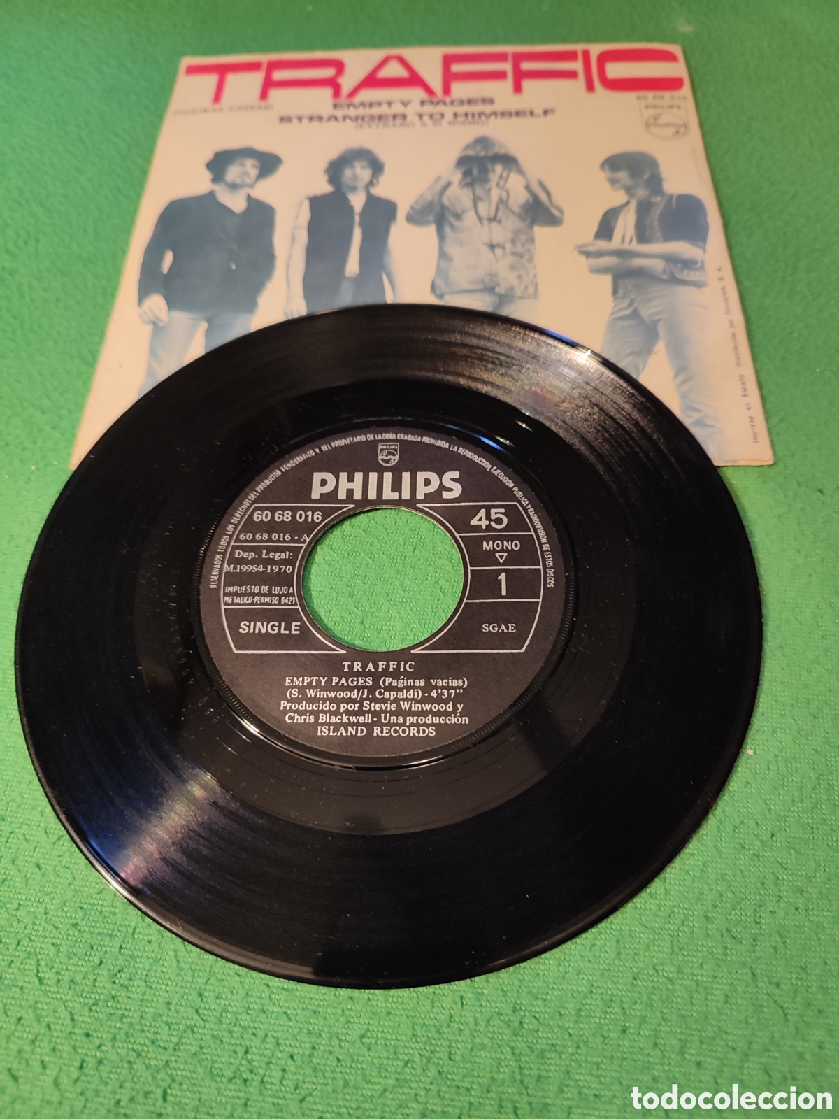 Discos de vinilo: Traffic - Empty Pages - Foto 2
