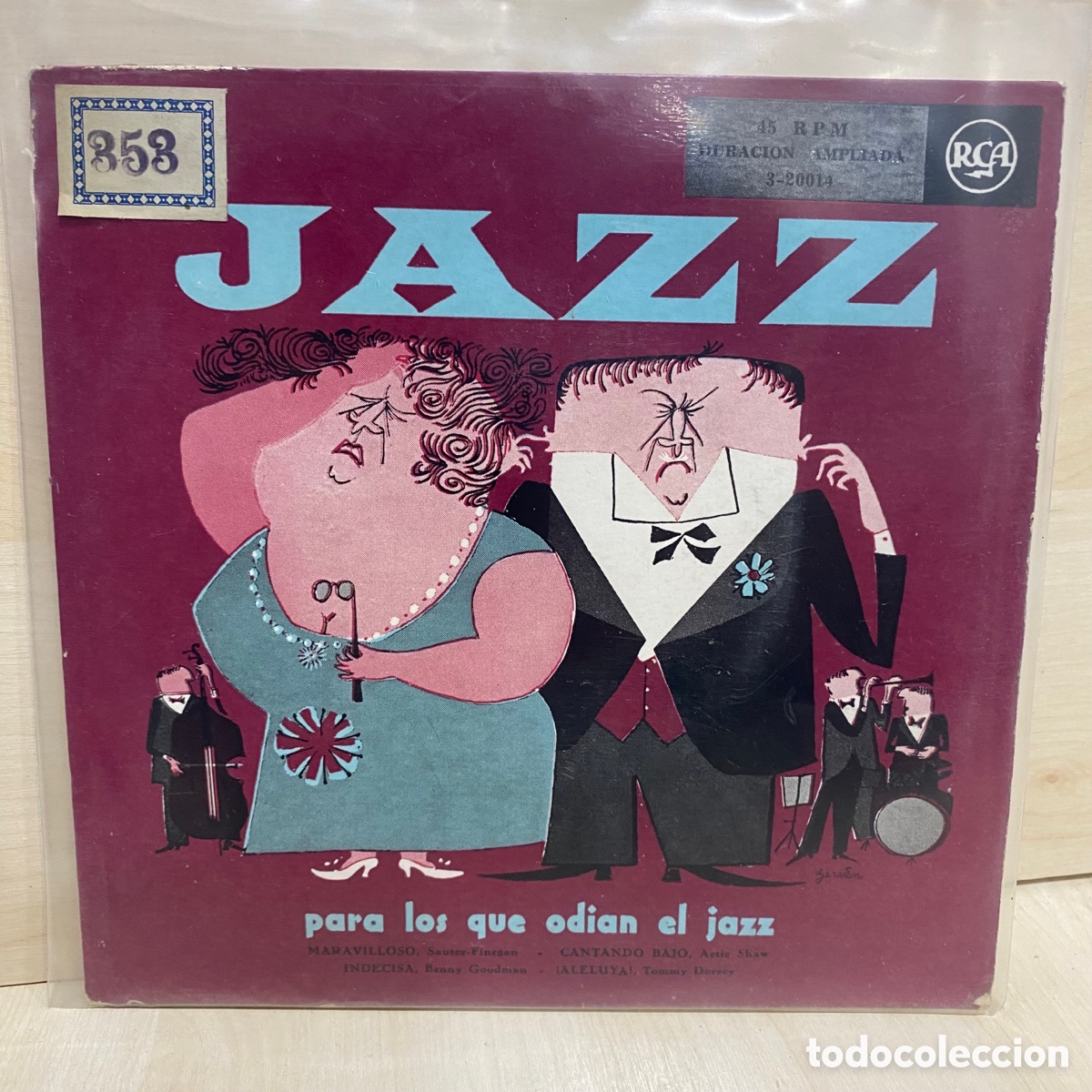 Discos de vinilo: Jazz Para Los Que Odian El Jazz (7&rdquo;, EP) RCA - Foto 1