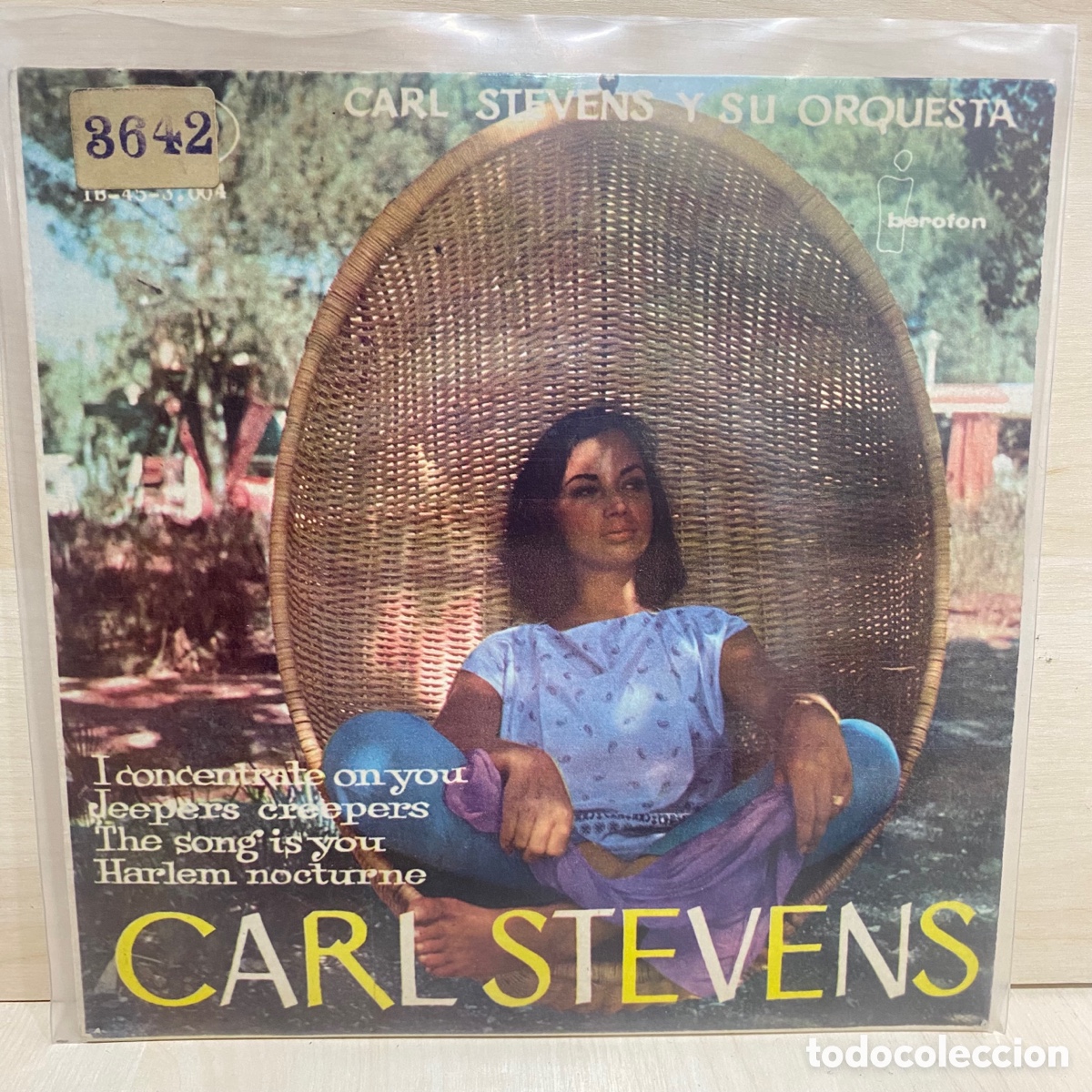 Discos de vinilo: Carl Stevens & His Orchestra - Carl Stevens (7&rdquo;, EP) - Foto 1