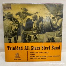 Discos de vinilo: TRINIDAD ALL STARS STEEL BAND - TRINIDAD ALL STARS STEEL BAND (7”, EP) 1961/ES