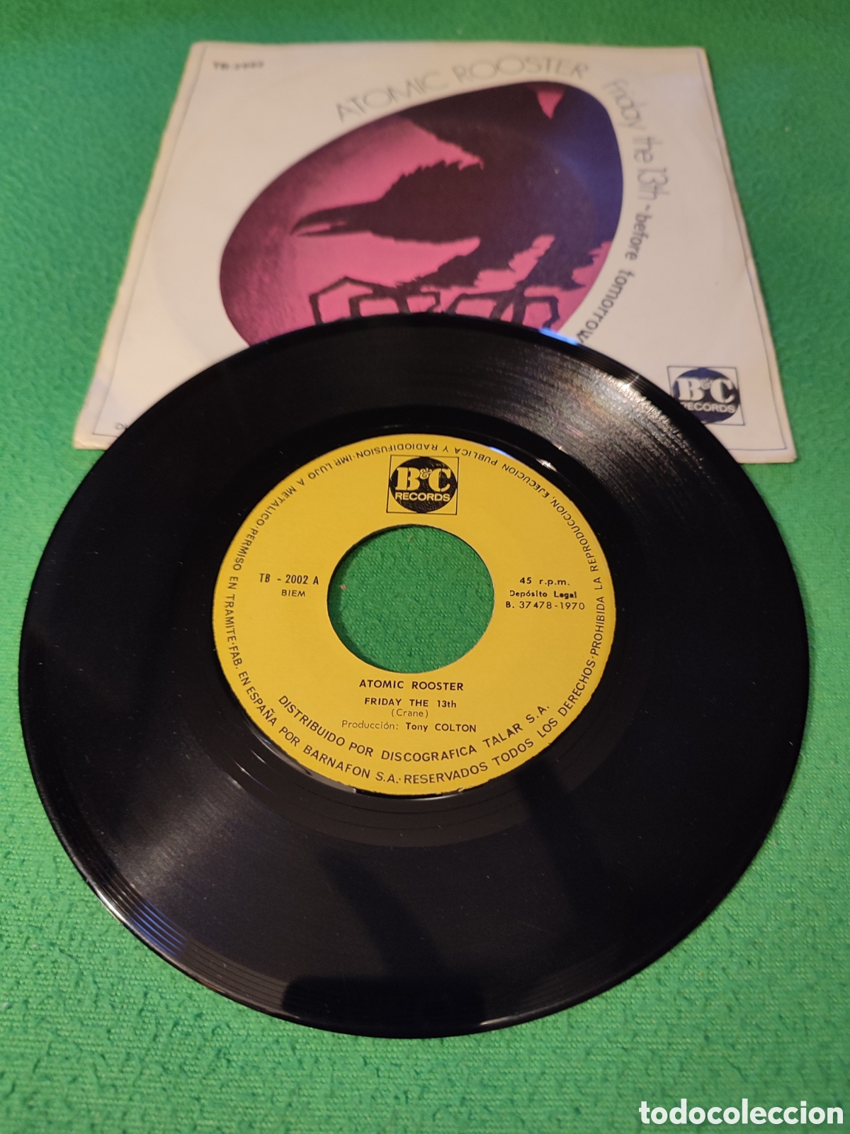 Discos de vinilo: Atomic Rooster - Friday the 13 - Foto 2