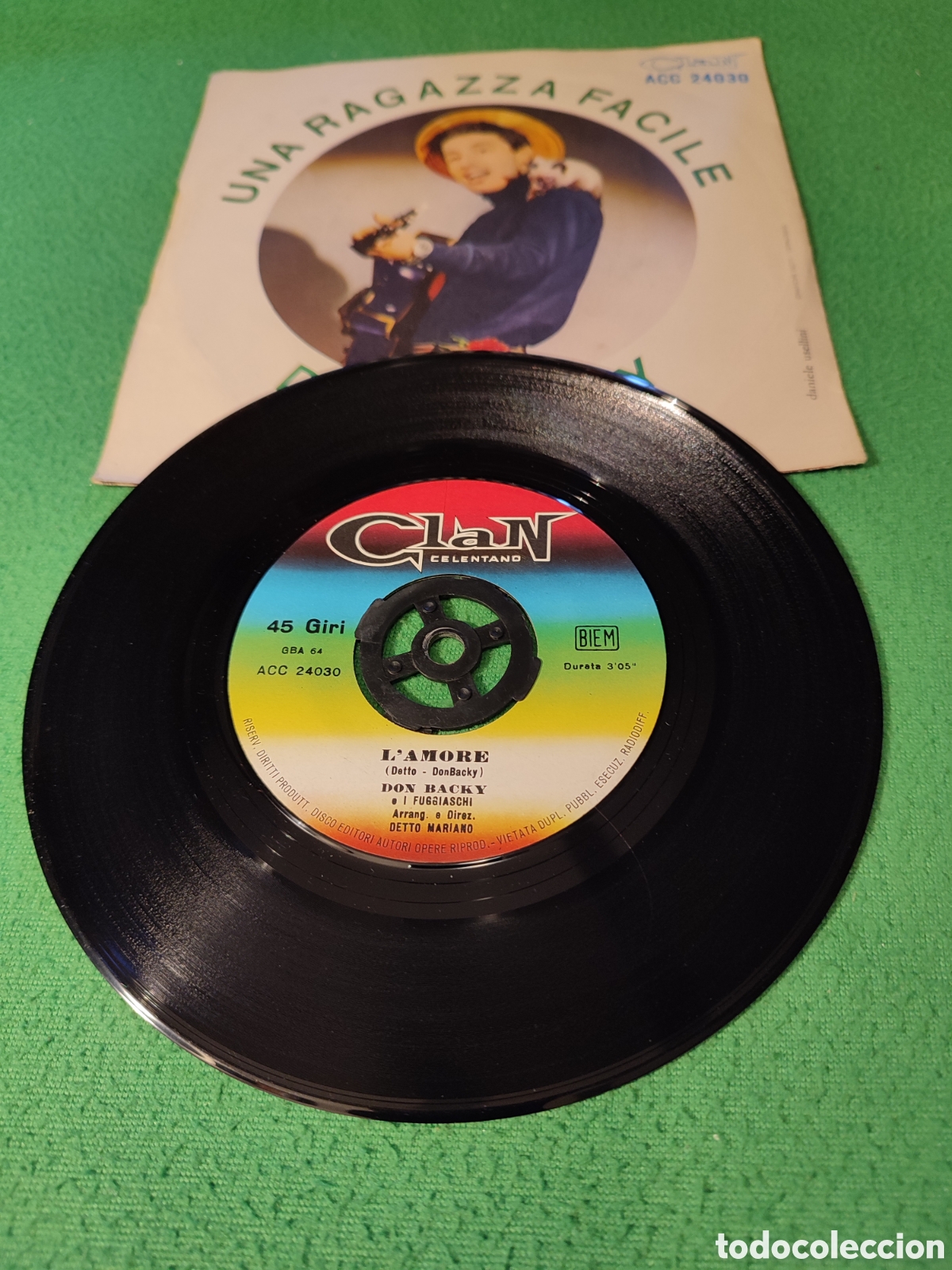 Discos de vinilo: Don Backy - L amore - Foto 2