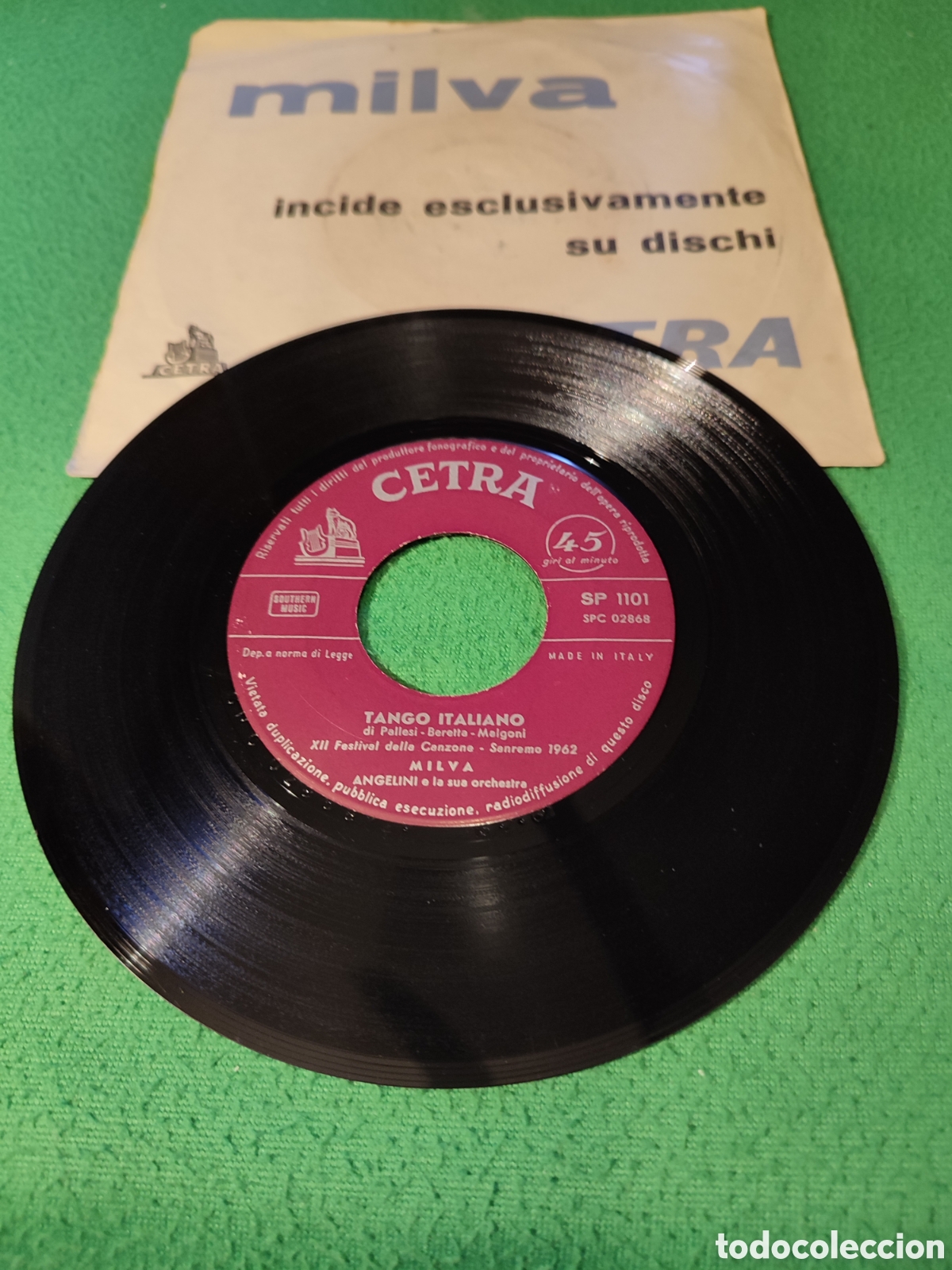 Discos de vinilo: Milva - Tango italiano - Foto 2