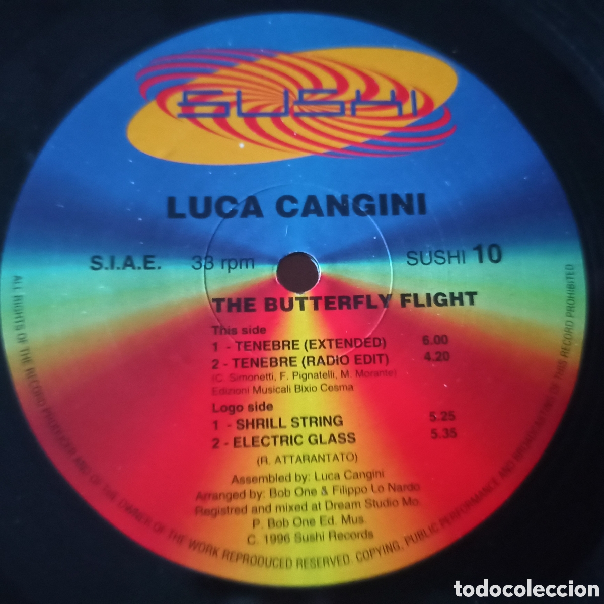 Discos de vinilo: Luca Cangini - The Butterfly Flight (12&rdquo;) - Foto 1