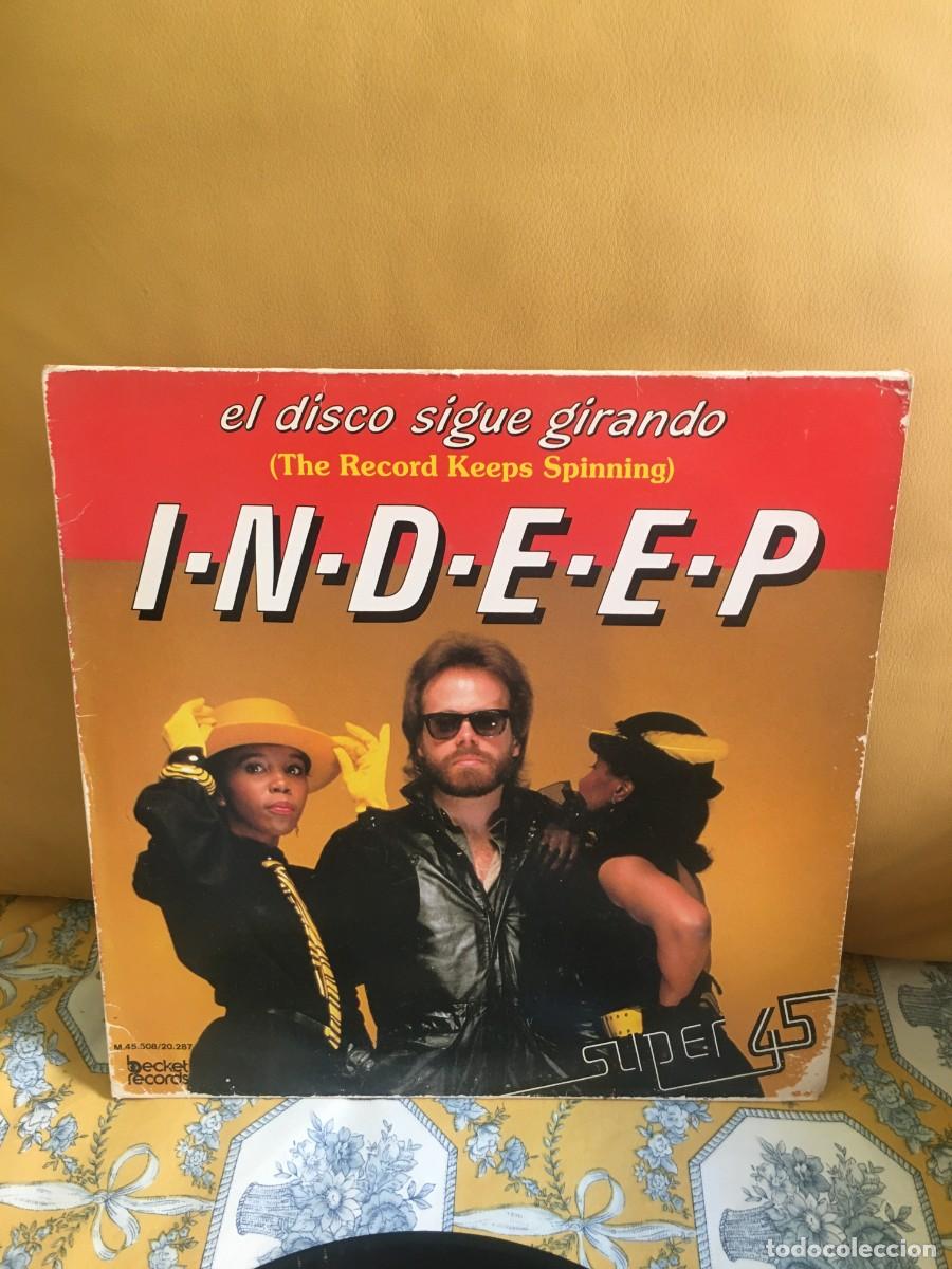 Discos de vinilo: Indeep &lrm;&ndash; The Record Keeps Spinning - Foto 1