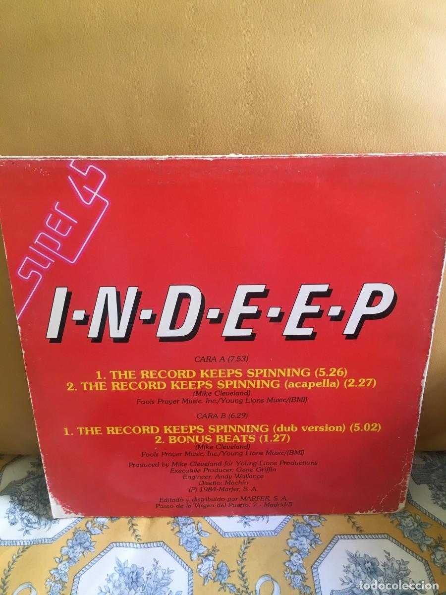 Discos de vinilo: Indeep &lrm;&ndash; The Record Keeps Spinning - Foto 2