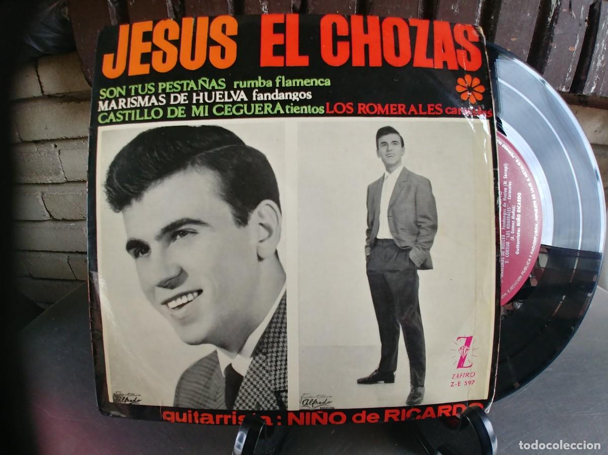 Discos de vinilo: JESUS EL CHOZAS-EP SON TUS PESTA&Ntilde;AS +3 - Foto 1