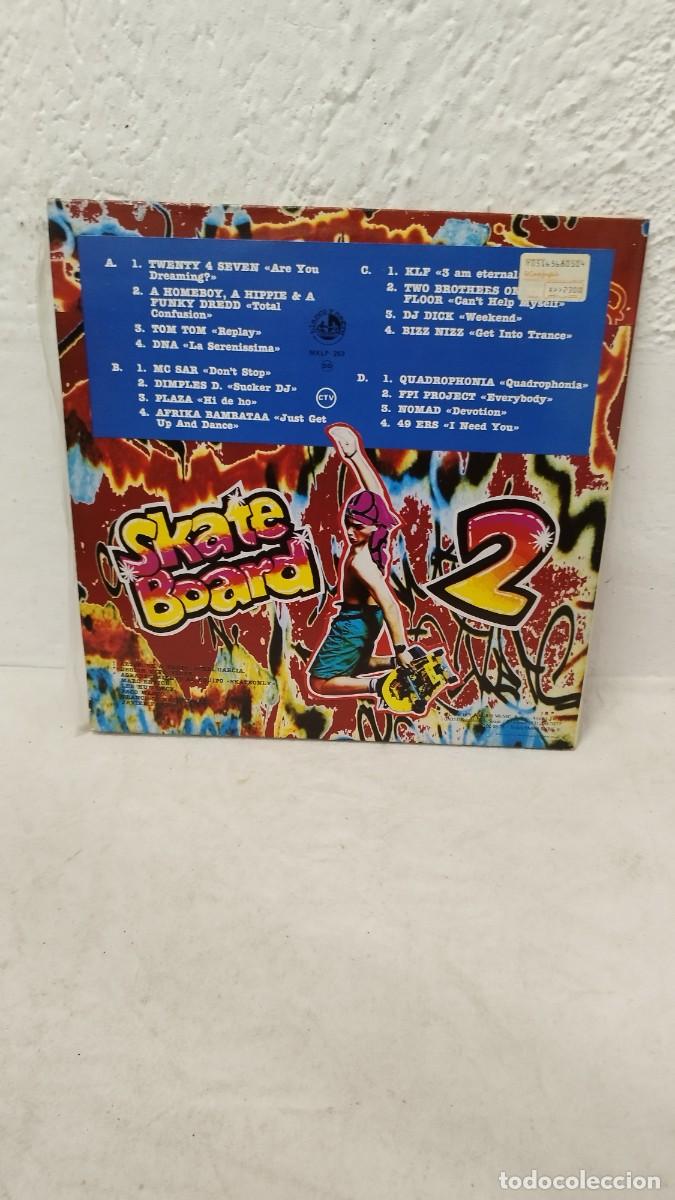 Discos de vinilo: Various &ndash; Skate Board 2 - Doble Lp - Disco Dance - KLF - - Foto 3