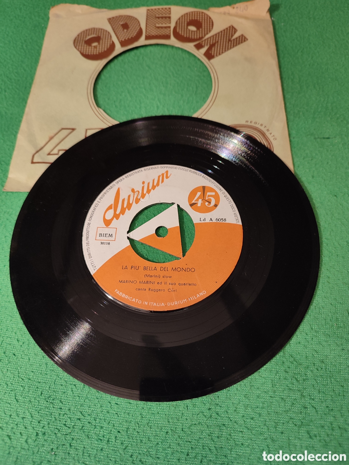 Discos de vinilo: Marino Marini - La piu bella del mondo - Foto 1