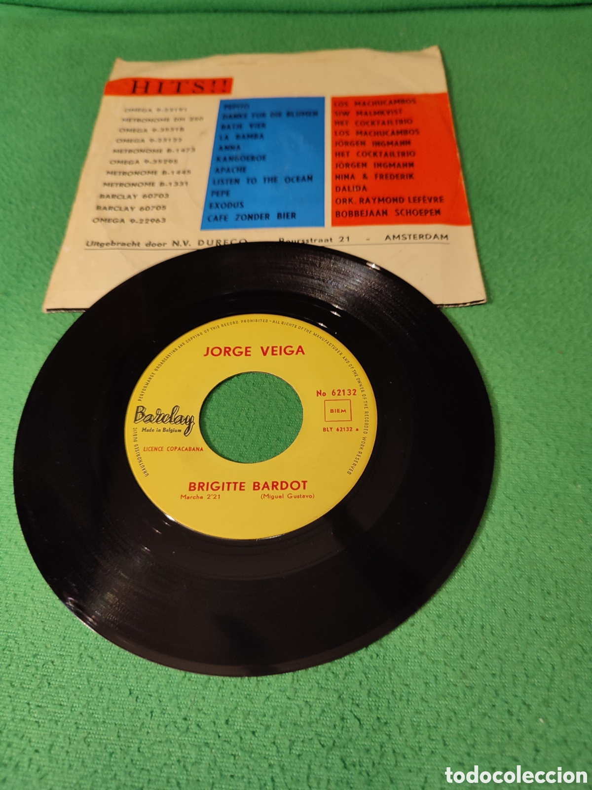 Discos de vinilo: Jorge Veiga - Brigitte Bardot - Foto 2