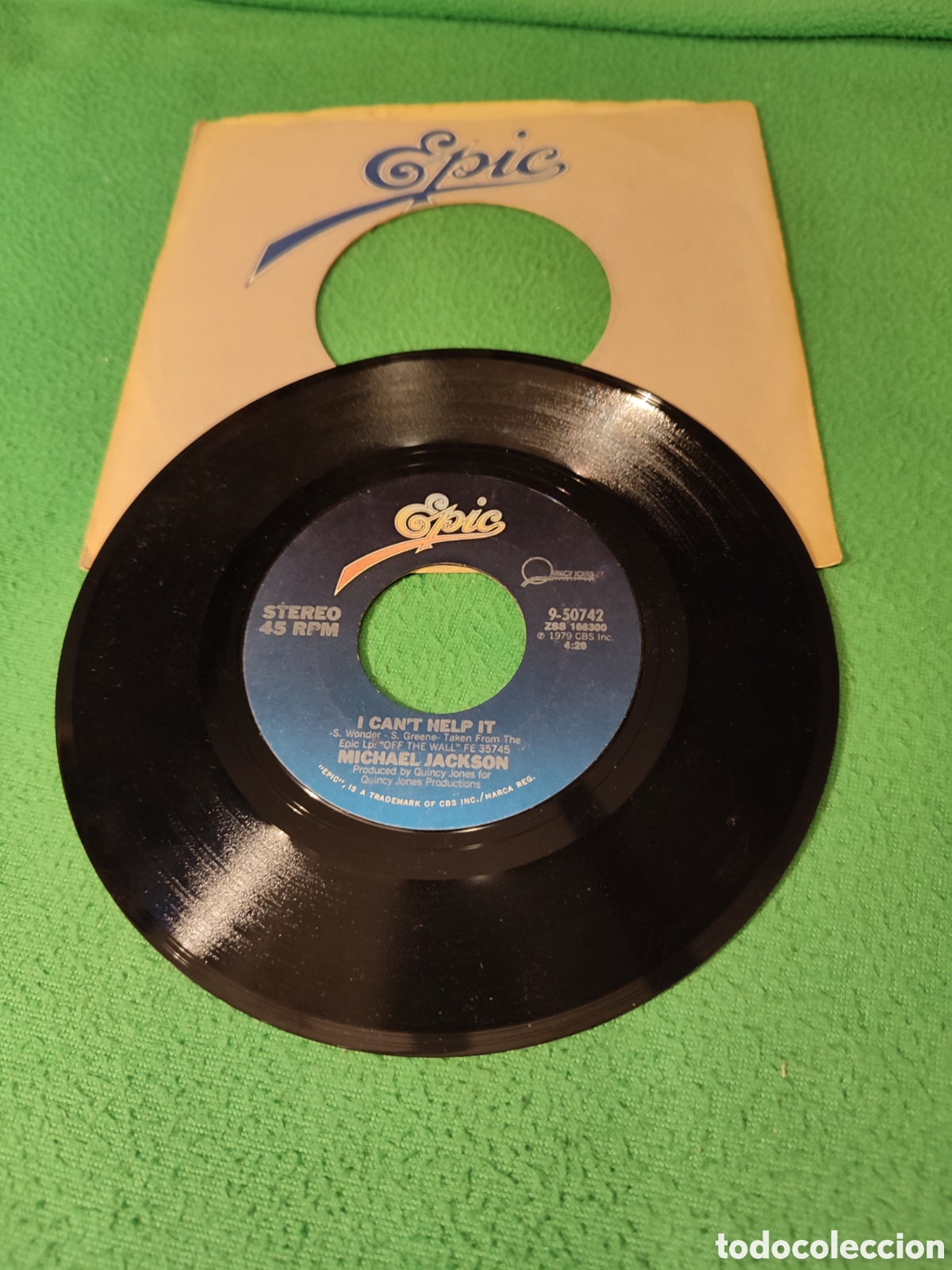 Discos de vinilo: Michael Jackson - Dont stop til you enough - Foto 2