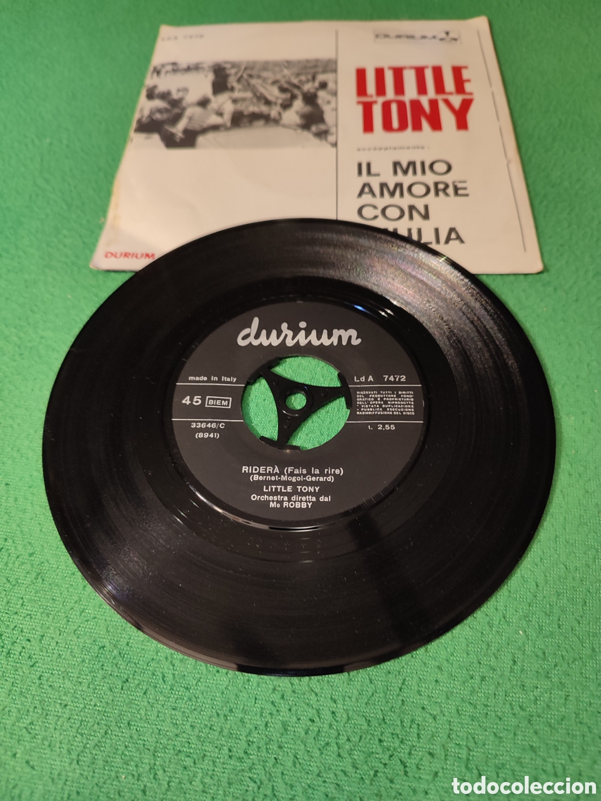 Discos de vinilo: Little Tony - Ridera - Foto 2