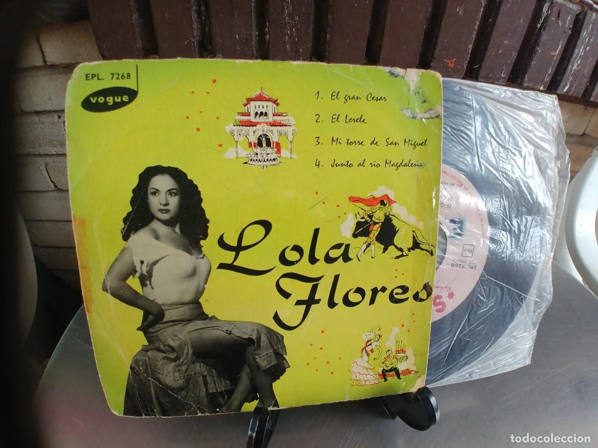 Discos de vinilo: LOLA FLORES-EP EL GRAN CESAR +3-FRANCES - Foto 1
